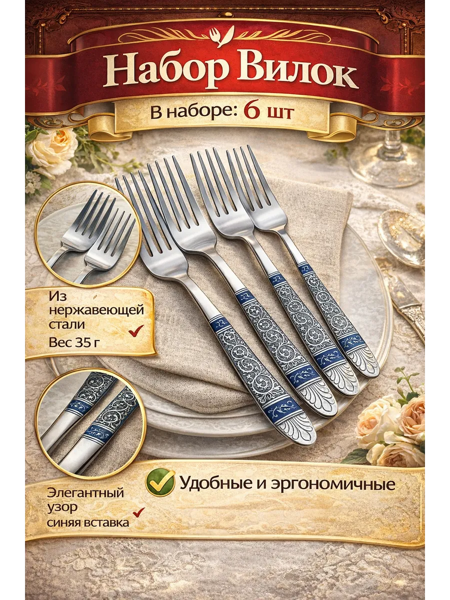 Вилки столовые