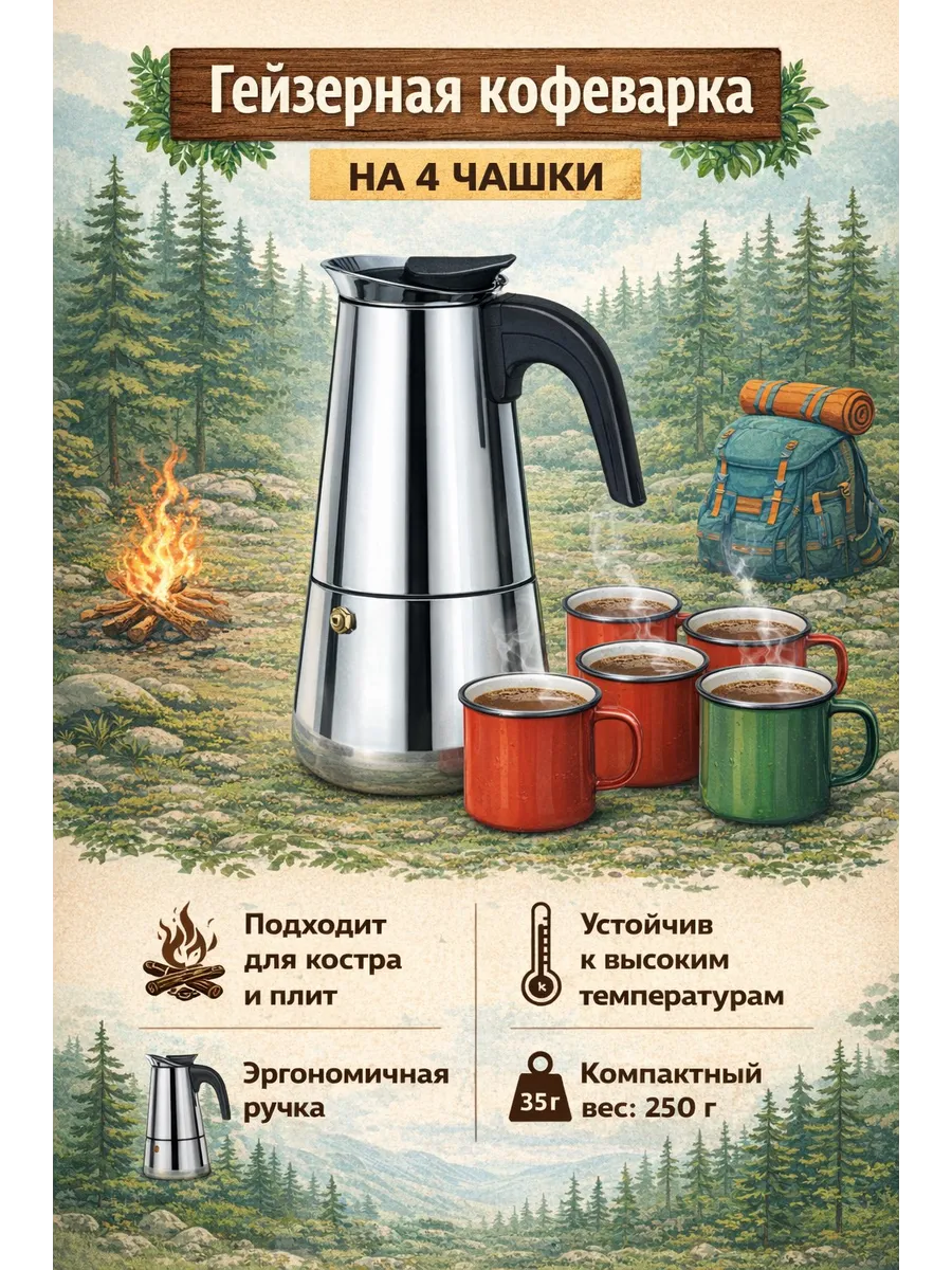 Кофеварки гейзерные