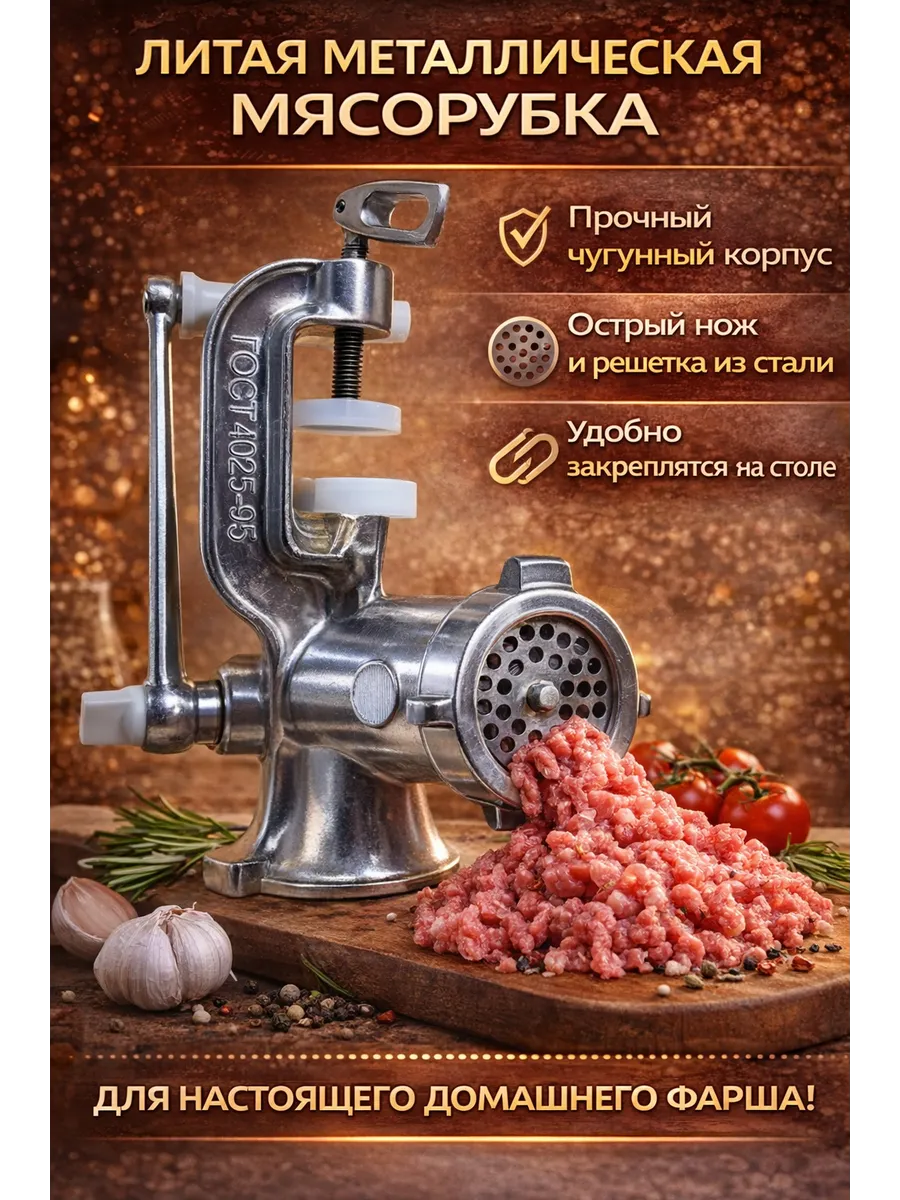 Ручная мясорубка
